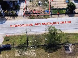 Bán đất mặt tiền đường dh6 duy nghĩa tp đà nẵng