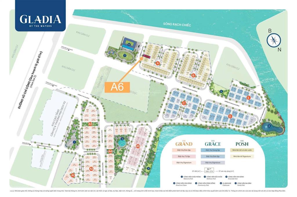 Gladia nhà liên kế a6  một bước xuống phố, chạm ngay tiện ích .  o932 o32 4o3
