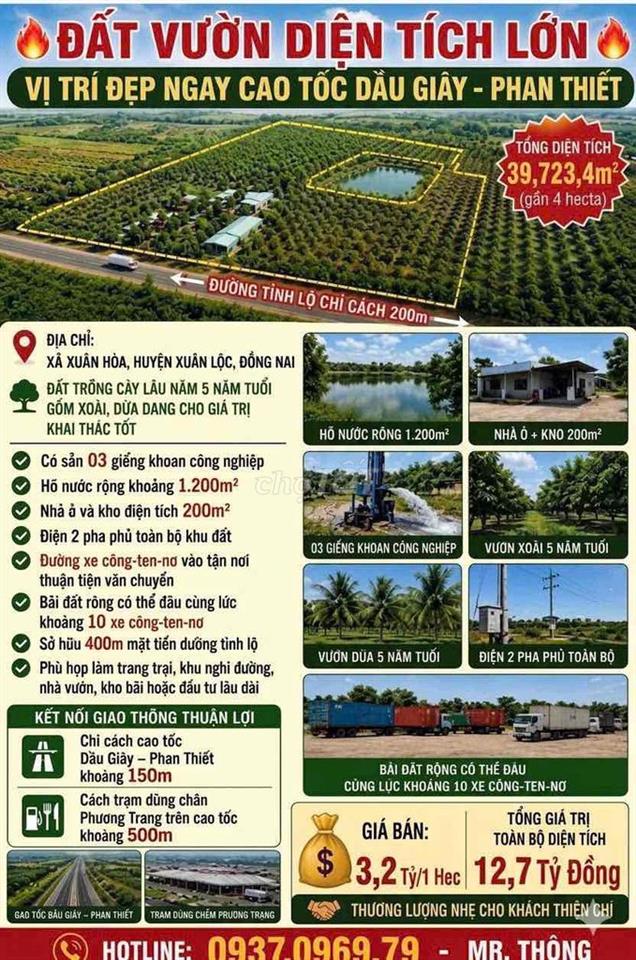 Đất đẹp- Tiềm năng- Giá Tôt (320K/m2 HH2%) Chính Chủ Sổ hồng Công Chứn