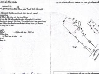 Nhà mặt phố kinh doanh sầm uất trần cao vân giá rẻ như đất hòa xuân