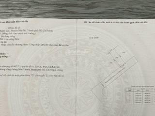 Bán đất hẽm xe hơi đường đào sư tích phước lộc , 5x16 sh thổ cư 100% 3.25 tỷ