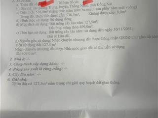 Bán đất thổ cư 100% mt lạc sơn xuân thiện xã quang trung giá 5.5tỷ/536m2 ngang 12.5 nh 13.2m