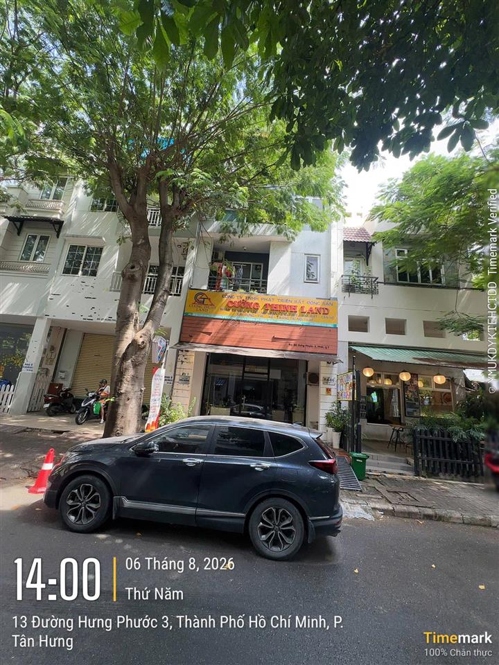 Cho thuê nhà phố hưng phước 3 phú mỹ hưng 6p7wc ntdđ, giá 55tr/6x18.5m/5t