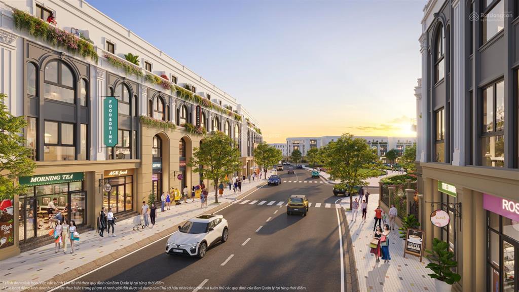 Bán căn shophouse xẻ khe mặt tiền 7,5 m giá tốt nhất vinhomes dương kinh.  0915 011 ***