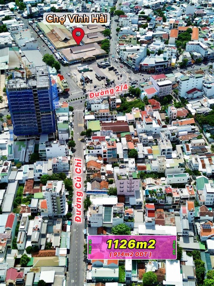 Bán đất mặt tiền củ chi, nha trang cách biển chỉ 300m giá bán 81 tr/m2, giá hời