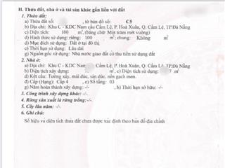 Đất đẹp duy nhất còn lô đường trịnh khả, hoà xuân