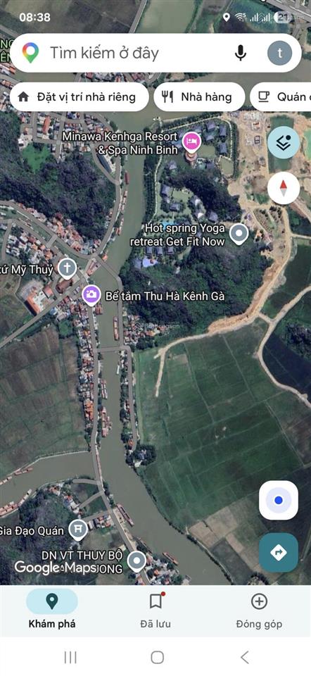 Bán đất view sông nằm trong bán đảo kênh gà, thuộc thôn kênh gà, gia viễn, ninh bình