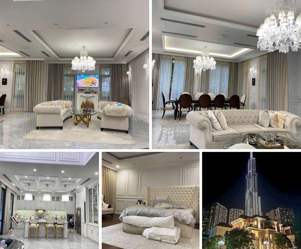 Chủ cần tiền bán giá tốt căn 520m2399tỷ biệt thự vinhomes central park, đã có sổ đỏ, miễn phí dv
