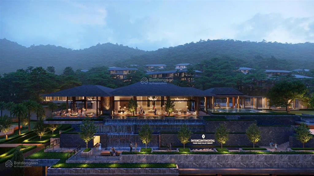 Bán biệt thự 252m² intercontinental thanh xuân valley đại lải  sổ đỏ lâu dài