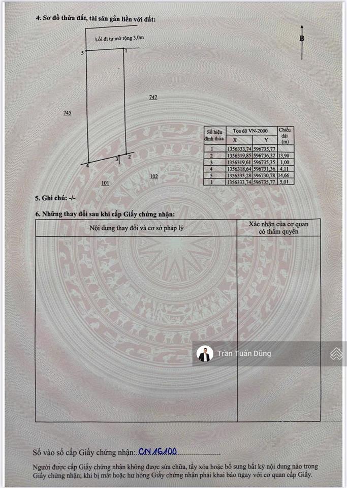 Bán gấp lô đất giá rẻ tại phường tay nha trang