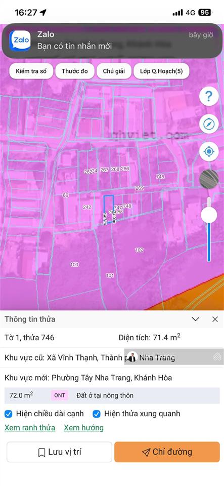 Bán gấp lô đất giá rẻ tại phường tay nha trang