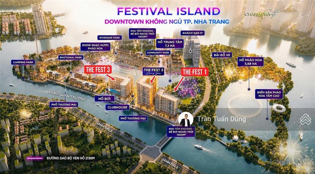 Còn căn view pháo hoa  cực tốt