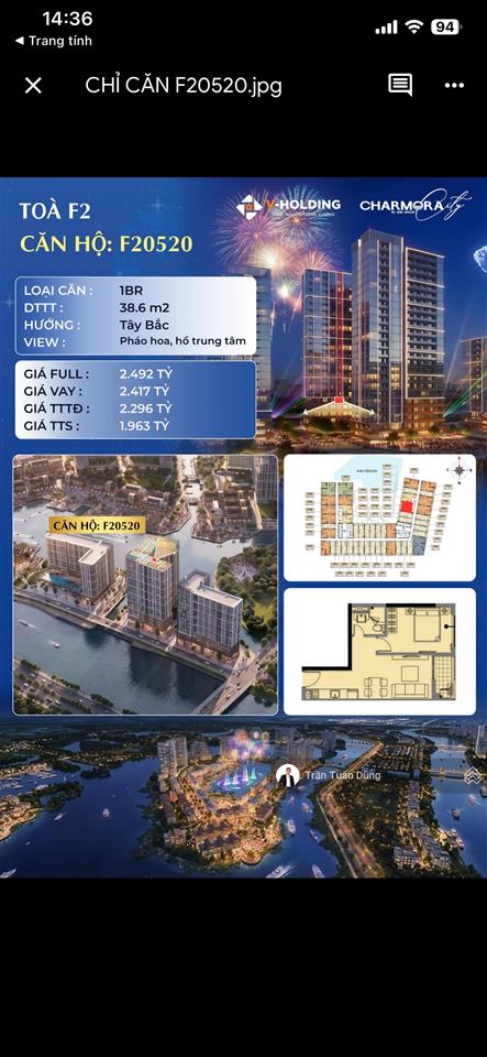 Còn căn view pháo hoa  cực tốt