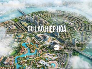 Cần bán nhanh cặp đất thổ cư 207m2 tại cù lao hiệp hòa, đường ô tô, sổ riêng