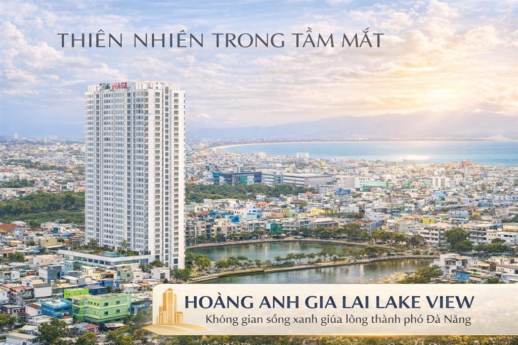 Căn hộ hagl lake view 110,63m² | 3pn | 2 view biển + view sông | sổ đỏ lâu dài.