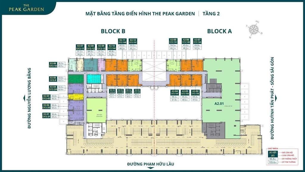 Nhận booking dự án the peak garden nguyễn lương bằng q7 giá rumo 75tr/m2 liền kề pmh