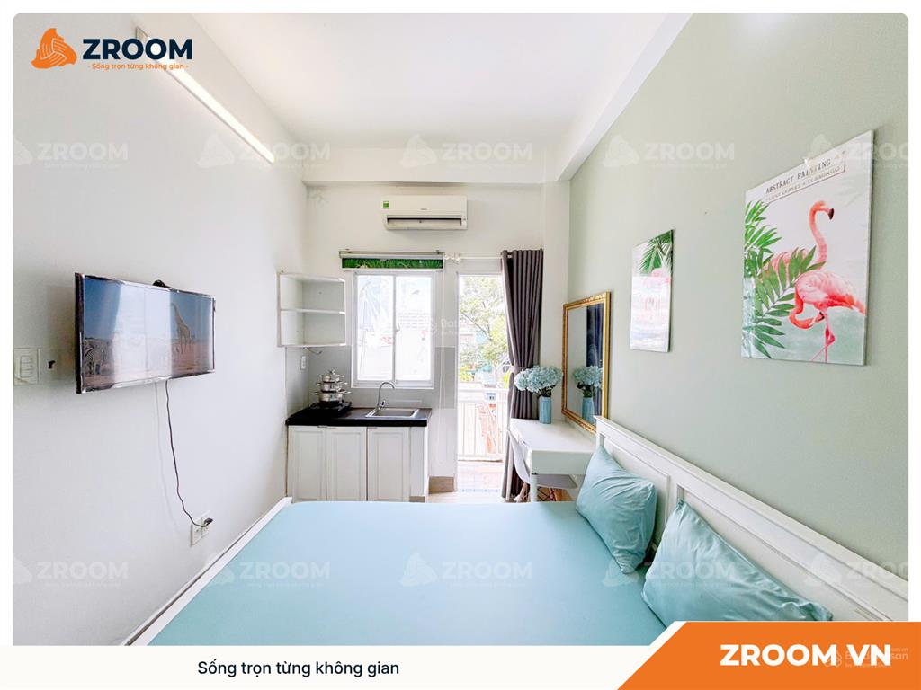 Căn hộ mới xây an dương vương gần đại học sư phạm full tiện nghi giá 5.8 triệu