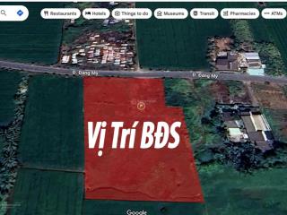 Đất thổ đường nhựa. mt đường đăng mỹ, cách quốc lộ 1km. đất 4.400m2 ngang 50m x 84m nở hậu, giá tốt