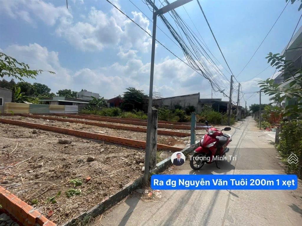Nền đất ở 4.4m x 27.5m, hẻm 5 nguyễn văn tuôi, bến lức, tây ninh (long an cũ)