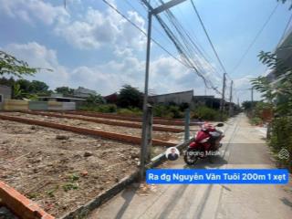 Nền đất ở 4.4m x 27.5m, hẻm 5 nguyễn văn tuôi, bến lức, tây ninh (long an cũ)