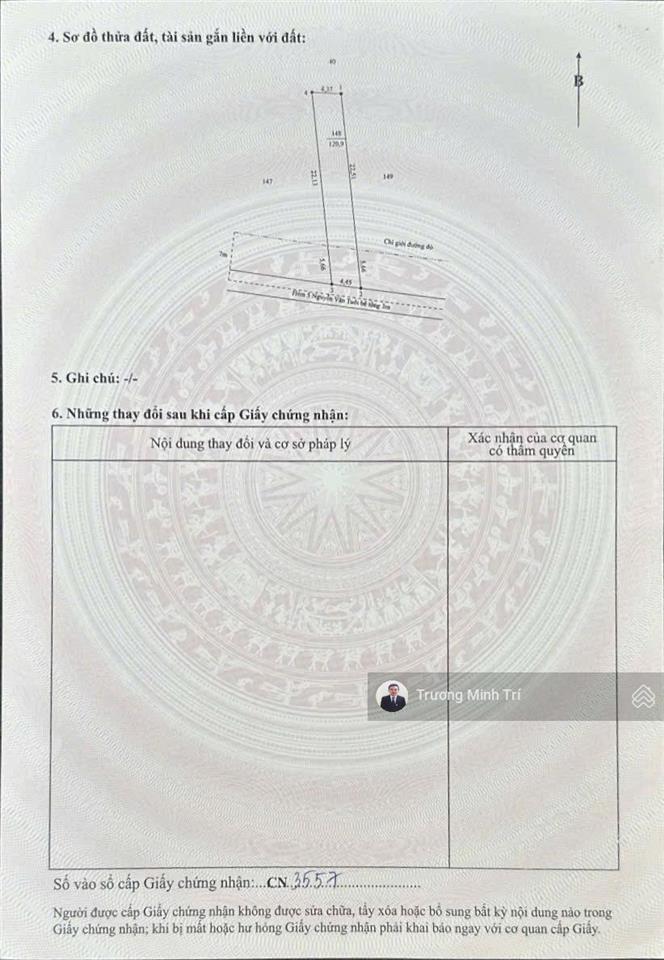 Nền đất ở 4.4m x 27.5m, hẻm 5 nguyễn văn tuôi, bến lức, tây ninh (long an cũ)