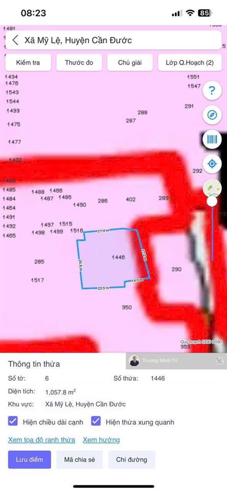 Đất lúa 1000m2 hẻm xe hơi, cách đt826 chỉ 200m  giá tốt