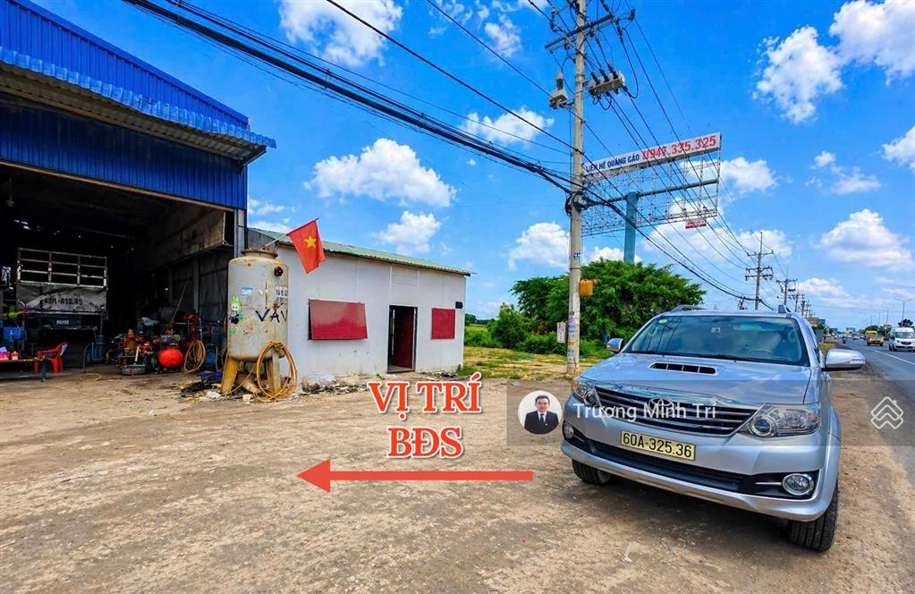Đất mặt tiền ql51 long thành cách đường vào sân bay long thành chỉ 350m sẵn thổ cư sẵn