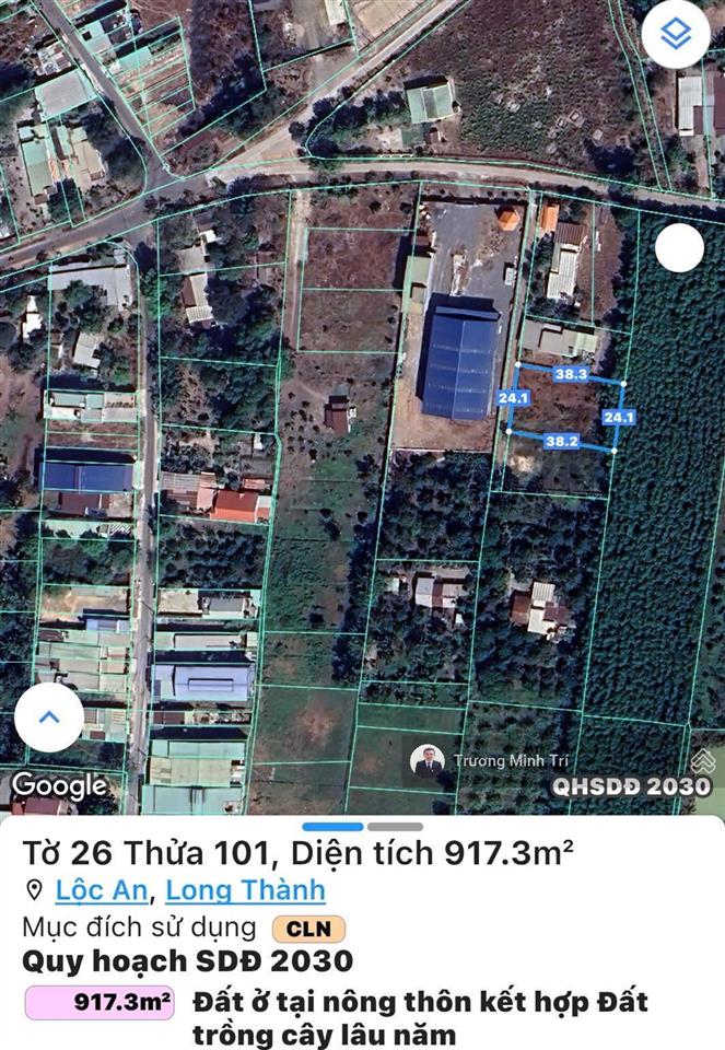 Đất vườn có thổ cư liền kề sân bay long thành, khu phát triển mạnh và tiềm năng  giá cực tốt