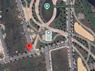 Bán lô góc 2mt đường đầm sen 7 và đường đầm sen 10, đối diện công viên khu nam hòa xuân