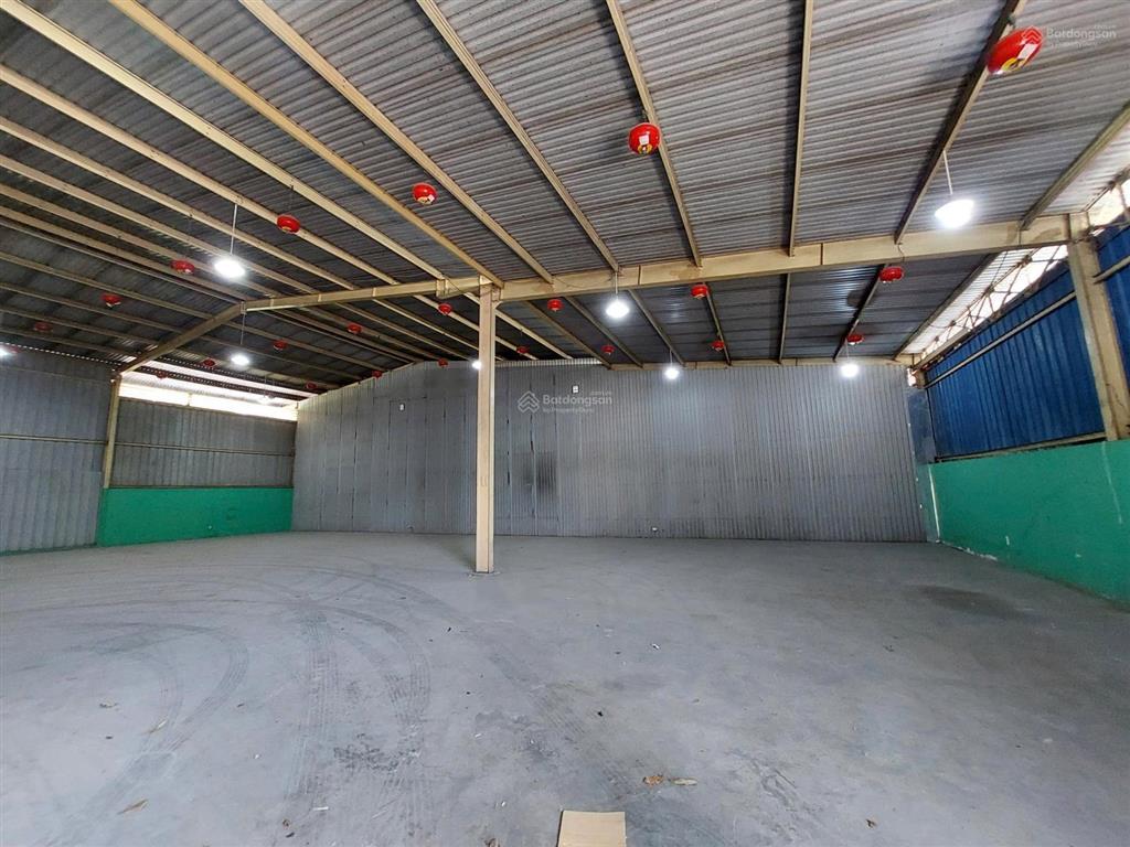 Cho thuê kho, nhà xưởng 600m2 tại nguyễn văn quỳ, giá ưu đãi 66 tr/th.