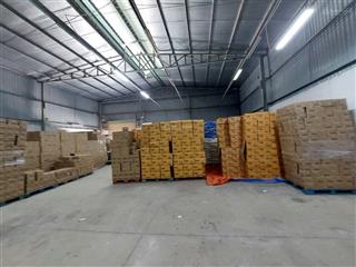 Cho thuê kho xưởng 500m mặt tiền đẹp đường gò ô môi, phường phú thuận, quận 7.