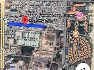 Cần bán nhanh lô đấtđường khuê mỹ đông 14  ngang 6m102hàng hiếm giá rẻ !