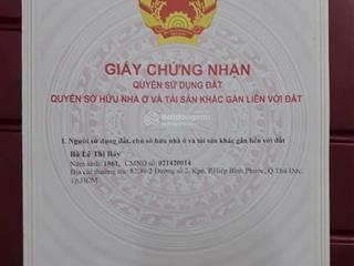 Bán nhà riêng tại 82/40/9 đường số 2, 9,5 tỷ, 157,8m2, giá cực chất uy tín