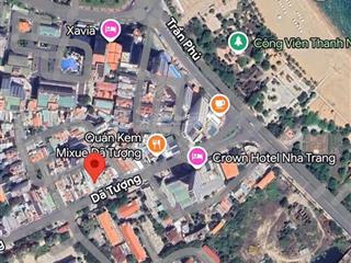 Bán đất 2 mặt tiền đường dã tượng gần biển trần phú, nha trang