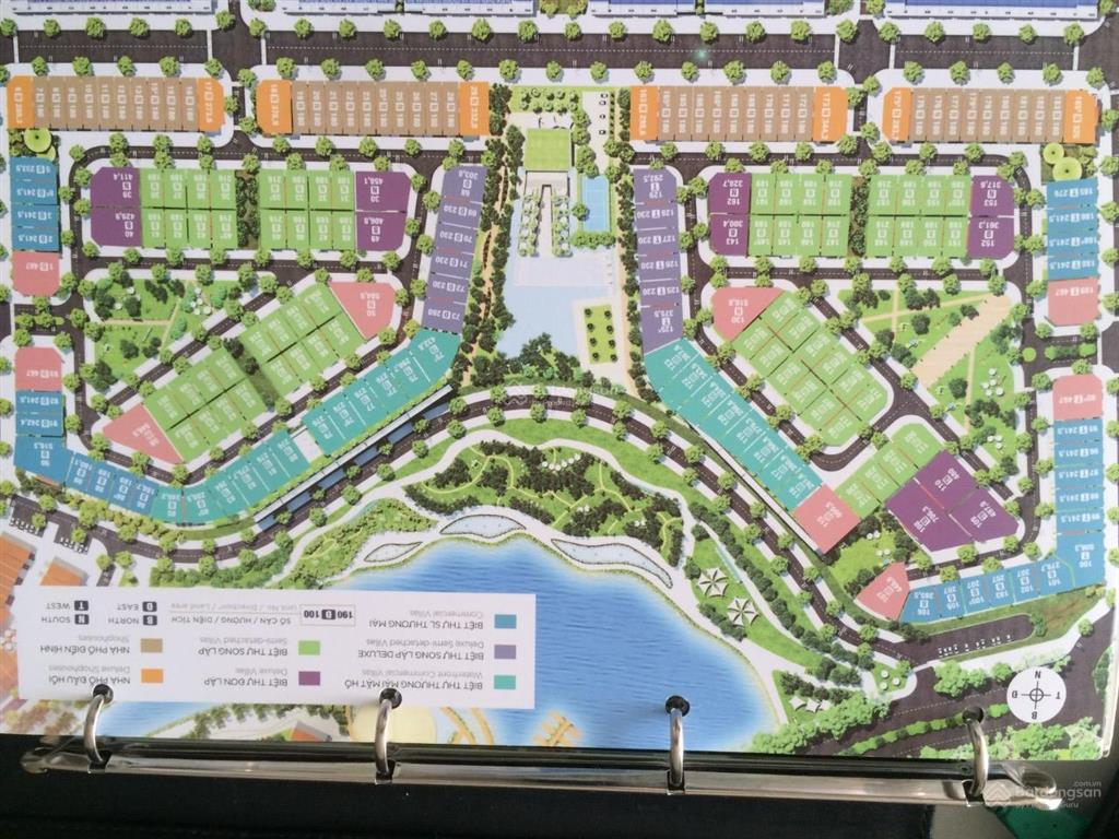 Bán biệt thự song lập góc marina 220m2x3 tầng hoàn thiện đẹp view vườn hoa, giá tốt thị trường
