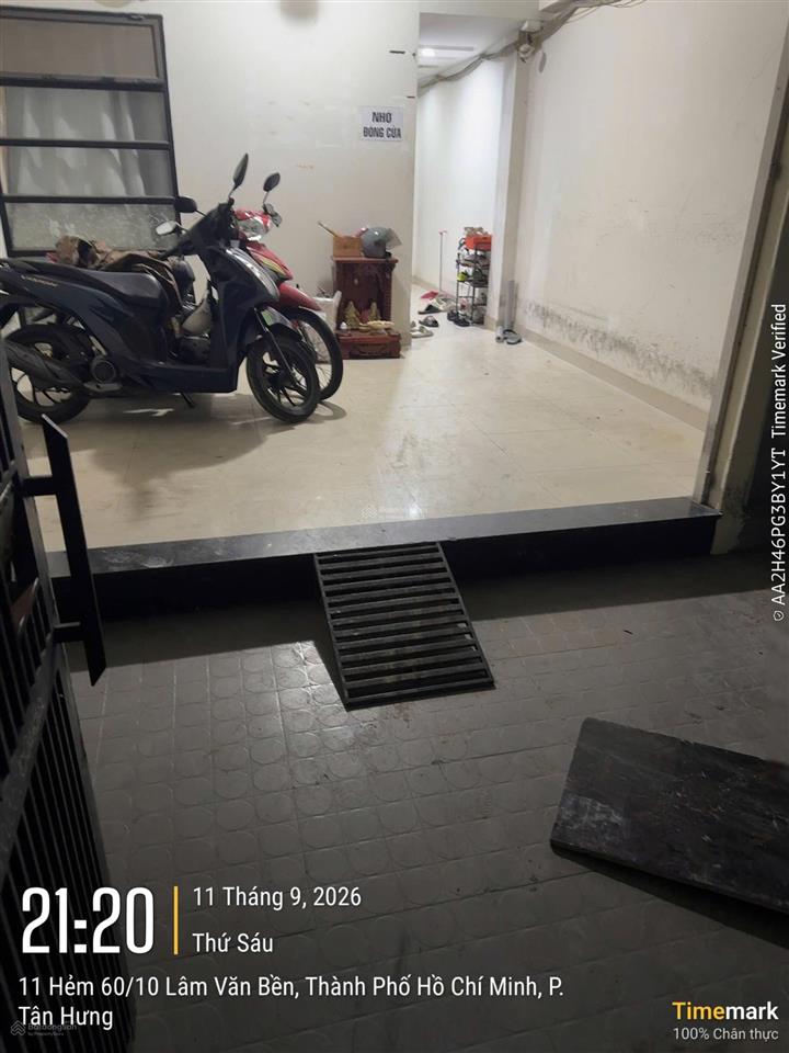 9.58 tỷ  chdv 70m2 (4,2x16,5m) mt nhựa 60 lâm văn bền, q7  5 tầng + lửng + st 10pn khoán 30tr/th