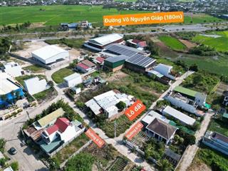 Lô góc 2 mặt tiền rẻ nhất thị trường sát tđc diên toàn gần đường võ nguyên giáp.giá chỉ 1 tỷ 050