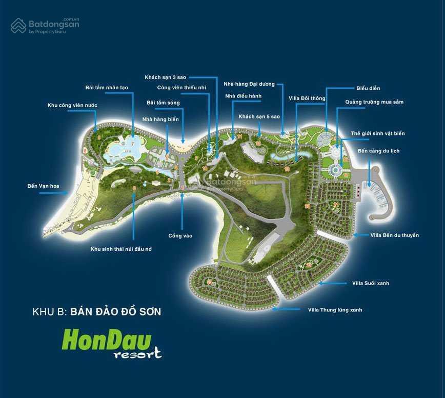 Đất mặt biển đồ sơn khu du lịch hòn dấu resort, vị trí đắc địa, giá đầu tư tốt