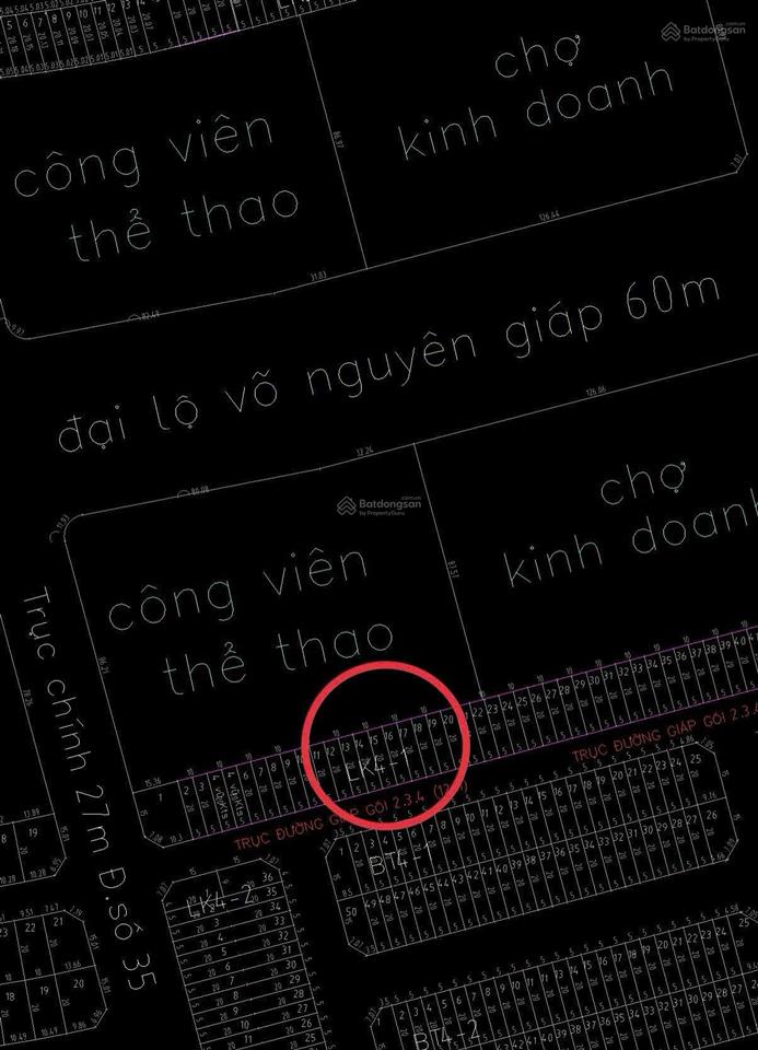 Chỉ 4,6 tỷ sở hữu lô sạch đẹp 2 mặt thoáng, hướng đông nam kđt mỹ gia thái xuân, đường thông 12met