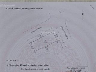 Bán lô góc 2 mặt tiền đường 7m5 và 5m5 trần văn dư, cách biển 200m