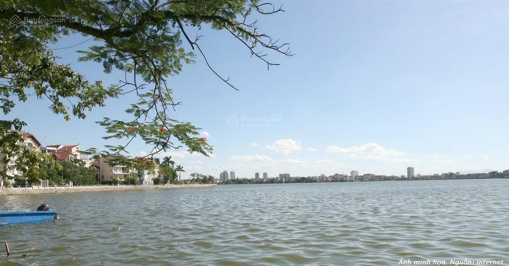 Bán gấp mặt hồ mp phạm huy thông sổ 100m2 xây 6 tầng ô góc 1 mặt phố ,1 mặt ngõ giá 73 tỷ
