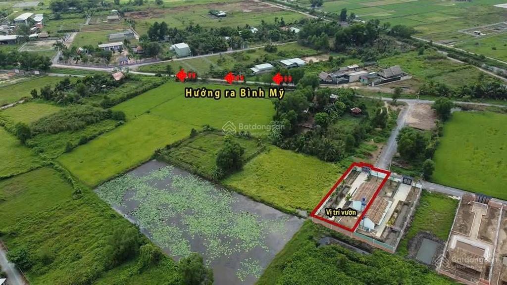 Bán đất bình mỹ củ chi 500m2 giá 1,8 tỷ đường ô tô