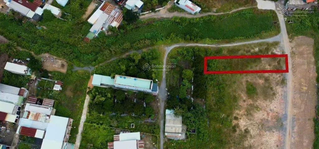 Chủ gửi bán lô đất thổ cư bình mỹ  củ chi mặt tiền kênh rạch dứa