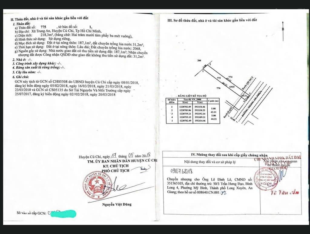 Mặt tiền trung an giá chỉ 2,5 tỉ