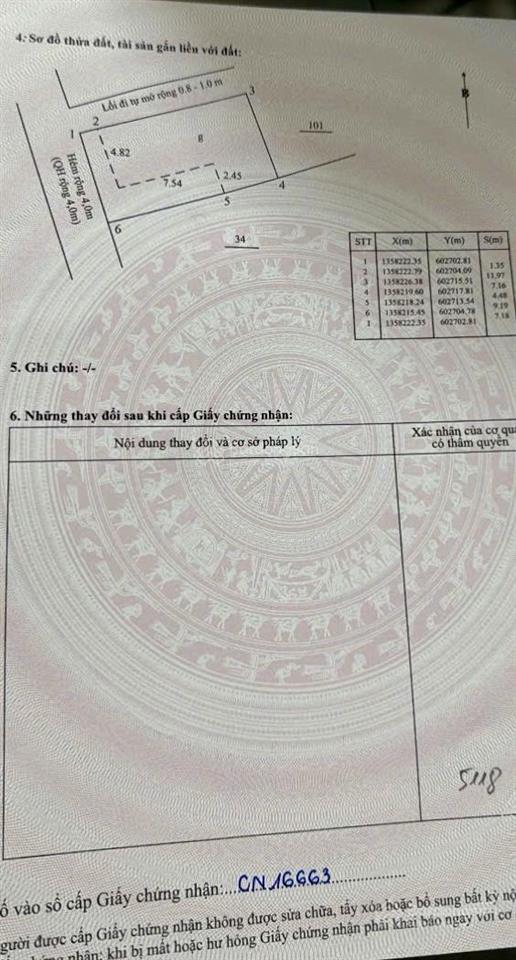 Bán nhà cấp 4 hẻm nguyễn biểu, vĩnh hải, nha trang. dt 108,9m2. ngang 8m. gần biển. giá 6,9 tỷ
