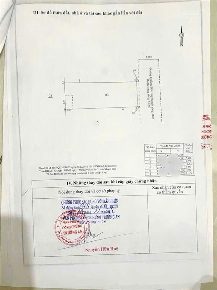 Bán nhà 3 tầng đường quảng đức, p. bắc nha trang, dt75m2. hướng đông. gần biển. giá8,5 tỷ.