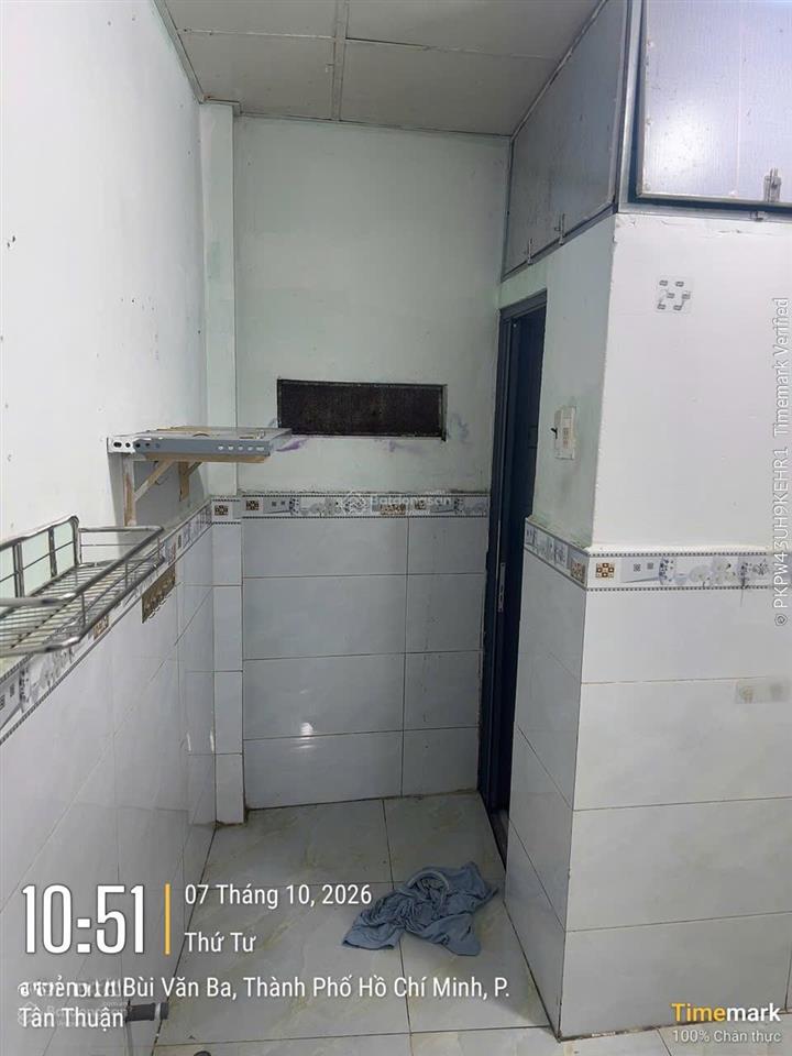 Nhà nguyên căn hẻm 44 đường bùi văn ba, kế bên khu chế xuất tân thuận, dt 3x7m, 1 lầu, 2pn, 1wc
