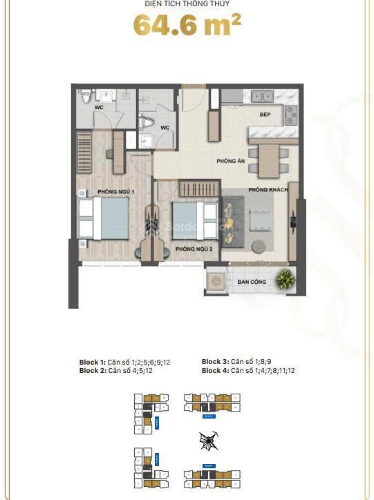 Tin thật  căn 2pn2wc giá 6.150 tỷ  giá tốt nhất  victoria village