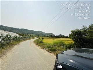 Cần bán gấp 209m2 đất lúa mặt tiền đường nhựa 10m ngang 28m ngay ql27c, gần trạm thu phí diên thọ