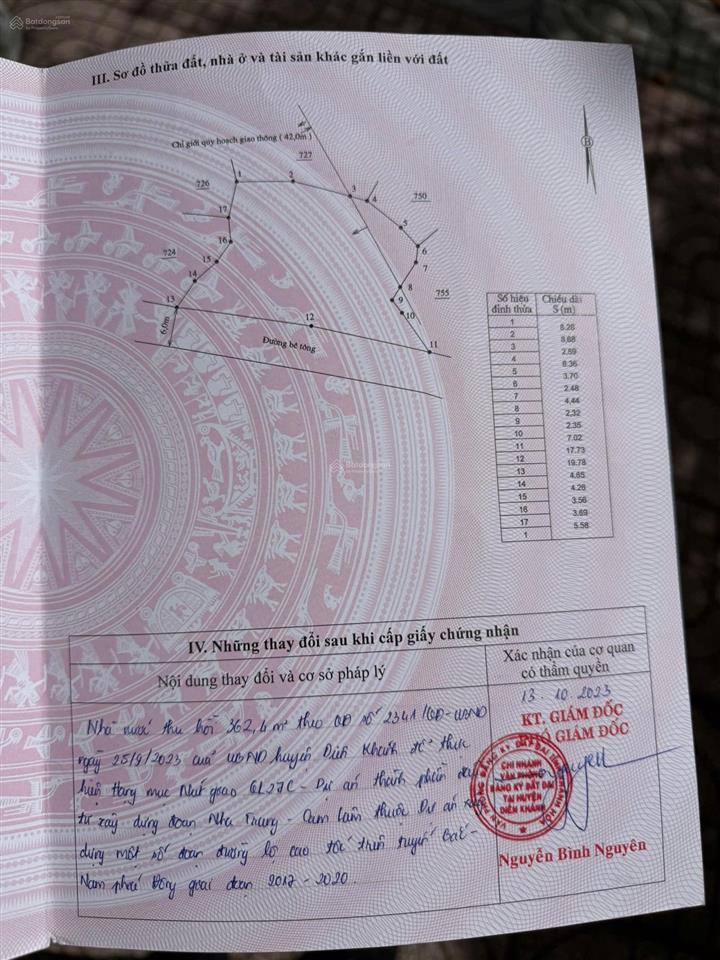 Cần bán gấp 209m2 đất lúa mặt tiền đường nhựa 10m ngang 28m ngay ql27c, gần trạm thu phí diên thọ